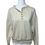 Gap  Vintage Soft Henley Sweatshirt Photo 0