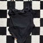 American Vintage Vintage Black Cotton Bodysuit Photo 1