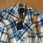 SMYTHE CUT AWAY BLAZER SUMMER PLAID Size 2 Photo 1