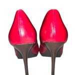 Tahari  brick red 4” heels! New! Photo 7