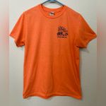 Gildan Outer Banks OBX Surf Wagon T-Shirt Orange Beach Van Graphic Tee Vacation Size M Photo 4