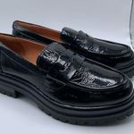 Miz Mooz NWB  Legend Women's Loafer platform patent leather black size 40 US9-9.5 Photo 0