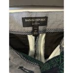 Banana Republic Womens Crop Pants Green Geometric Hampton Fit Size 6P Photo 7