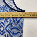 MOSSIMO Womens See Through Large Tank Top Blue Summer Beachy Beach Vacation Photo 5