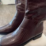 Olivia Miller  Courtney faux crocodile knee-high riding boots ✨ Photo 5