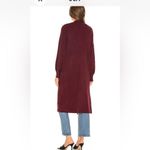 525 America NWT  Long Ribbed Merlot Duster Cardigan Sz XS/S Photo 4