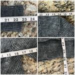 Michael Kors Gray Wool Cardigan Womens Crochet Chunky Granola Girl Soft Prep XS Photo 5