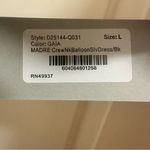 Tail Athletics Madre White & Pink Crewneck Balloon Sleeve Soft Polyester Dress Size L Photo 6