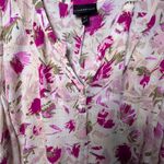 Lane Bryant  Floral Sleeveless Top Plus Flowy Tunic Casual Cool Cottage Sz. 28p Photo 2