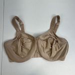 Wacoal  36DDD Bra Beige Bodysuede Seamless Full Figure 85185 Underwire Smooth Photo 2