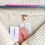 Cult Gaia  Edna knit off shoulder cream mini dress XL new with tags Photo 3