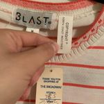 Vintage Dead Stock Boxy Pink Striped Crewneck T Photo 5