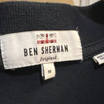 Mens Blue and Red Ben Sherman Original Collared Polo Shirt Size M Photo 2