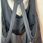 Lululemon  Power Technique Built In Shelf Bra Tank Top Shirt Black Gray Womens 10 Photo 9