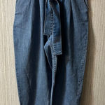 Who What Wear Paper Bag Waist Jeans Size 4 Photo 0