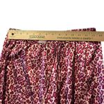Gilligan O'Malley Women's S Satin‎ Pajama Pants Leopard Print Pink Girlie Y2K Photo 5