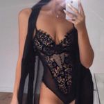 Sexy Lace Bodysuit Black Photo 0