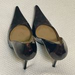 Stuart Weitzman SW tortoiseshell pointed toe Stuart power 100 patent leather pumps Photo 3