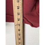 Frank & Eileen Kane Capelet Hoodie in Cranberry Cotton Oversized Women’s Size M Photo 4