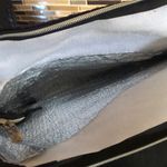 Adrienne Vittadini Lot of 2 makeup bags  Studio + black faux leather 8x10” travel Photo 5