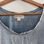 Cloth & Stone  100% cotton Blue Washed Tee Size XS Photo 2