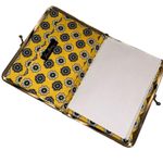 Vera Bradley NEW Black & Yellow Gold  Snap Lock Picture Album Floral Photo-book! Photo 2