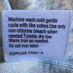 st. john's bay Womens 1X Long Sleeve Top Blue Paisley Print Crew Neck Comfy Photo 5