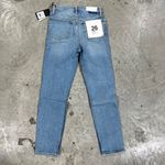 RE/DONE NWT  HAZEY INDIGO 90s HIGH RISE ANKLE CROP JEANS SZ 26 Photo 4