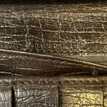 Gucci continental wallet lightning bolt in Navy w/COA vintage Rare Photo 3