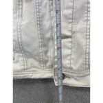 Free People  Women's Jacket Hoodie Denim Size XS Knit Distressed Photo 8