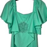Vintage Fortrel Dress‎ Green Size M Photo 1