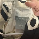 Ann Taylor White Floral Silk Mini Shift Dress Sz 4 Photo 3