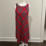 Vineyard Vines NWT Jolly Plaid Shift Dress Sz 8 Photo 4