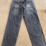 White Fox Boutique  bring the style low rise wide leg grey acid jeans  Photo 2