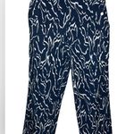 Athleta Vienna Cargo Pant Size 6P Printed Navy Photo 2