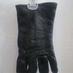 Unwrapped, Inc men's and women's sheepskin leather gloves in black size 10. Photo 2