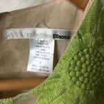 ELLISON Green Floral Daisy Embroidered Sleeveless‎ Dress Green Size undefined Photo 3