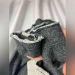 BNCI by Blanc Noir  Distressed Zippered Cardigan Jacket Womens Size M Photo 2