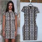 I am gia I.AM.GIA Aoki snakeskin mini dress XS Photo 1