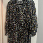ZARA  Floral Black blouse shirt Photo 0