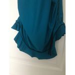 Liz Lange  Maternity Women's Swim Top 1pc Size Medium Turquoise Blue Photo 1