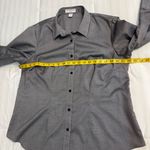 Coldwater Creek  Charcoal Button-Down Shirt Photo 3