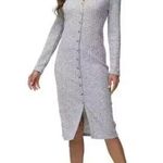 Frye  Long Duster Cardigan Sweater Dress size women’s large Photo 0