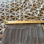 Athleta Black and White Striped Stretch Knit Pencil Skirt Size S Photo 8