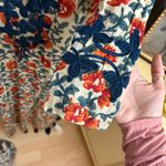 Roller Rabbit Embroidered Tassel Maxi Kurta Kaftan Dress Size Medium Cotton Photo 7