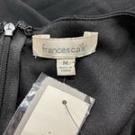 Francesca’s NWT Black Blue Embroidered Glass Beaded Sequins Sleeveless Dress Size M Photo 8