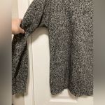 Michael Kors Michael Black Marbled Zipper Detail Merino Wool Blend Sweater Photo 7