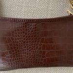 ZARA Brown croc bag Photo 1