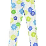 J. McLaughlin Lexi Jeans White Floral Print Jeans Size 2 RARE Photo 0