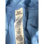 Good American - The Fab Ribbed Leggings in Metallic Blue Photo 2